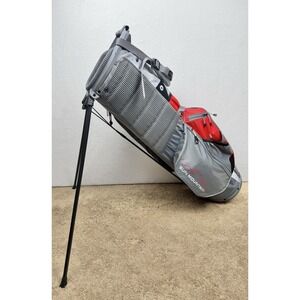 Sun Mountain 3.5 LS Stand Golf Bag Nickel Grey Camo Red NWT 4 Way